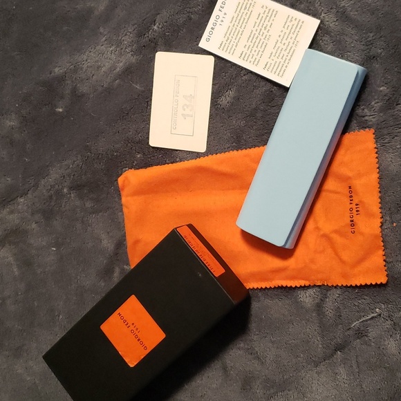 Giorgio Fedon leather glasses case - Picture 1 of 4